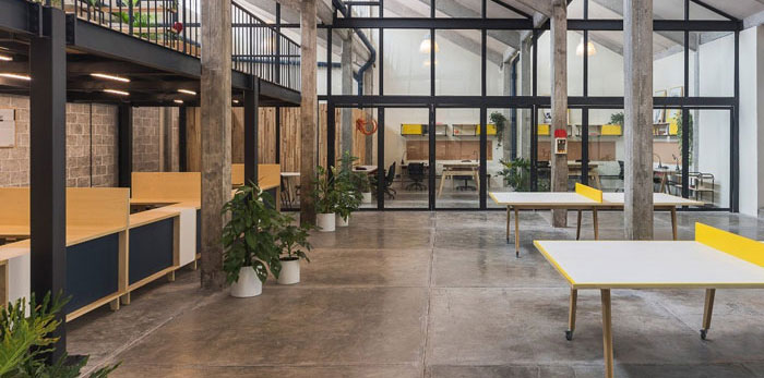 工廠辦公室改造裝修設計效果圖