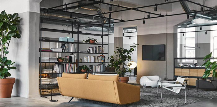 廠房改造辦公空間裝修設計效果圖