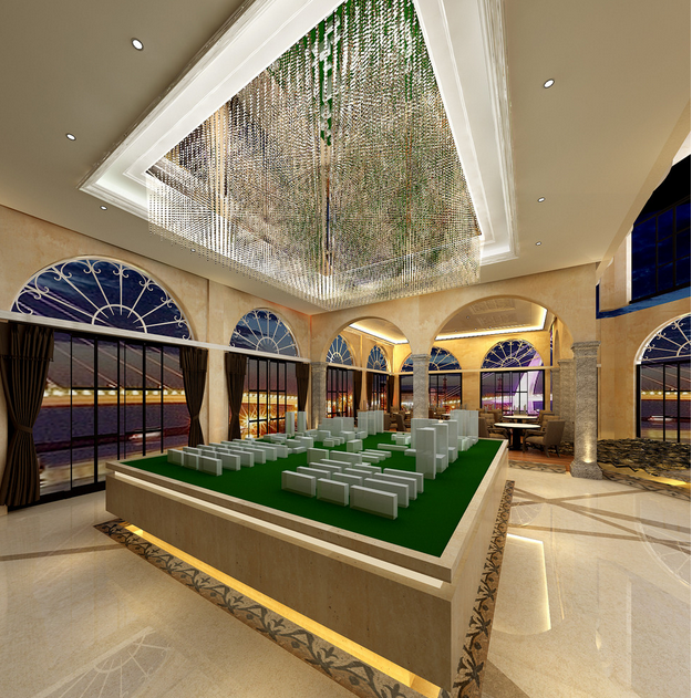 開發商售樓部效果圖