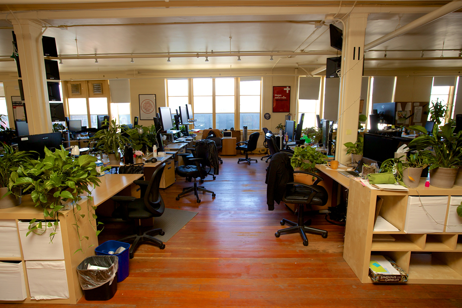 50人以下辦公室設計效果圖15