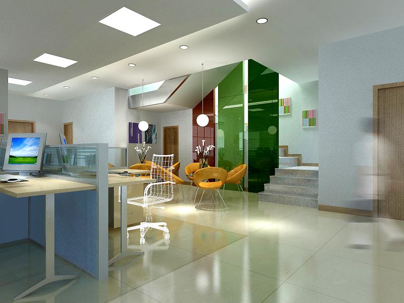 獨具品味的辦公室設計效果圖