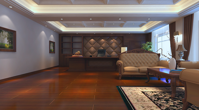 總經理辦公室設計：主色調要簡潔，明亮