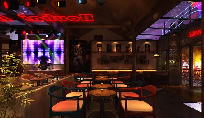 情侶、商務(wù)、聚餐、休閑酒吧前臺(tái)裝修設(shè)計(jì)案例效果圖