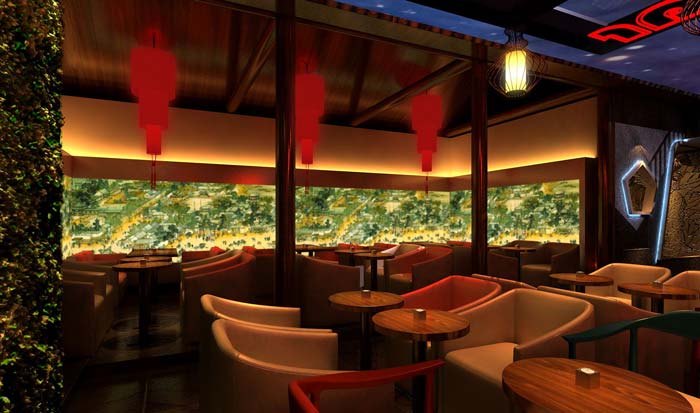 情侶、商務(wù)、聚餐、休閑酒吧餐桌區(qū)域裝修設(shè)計(jì)案例效果圖