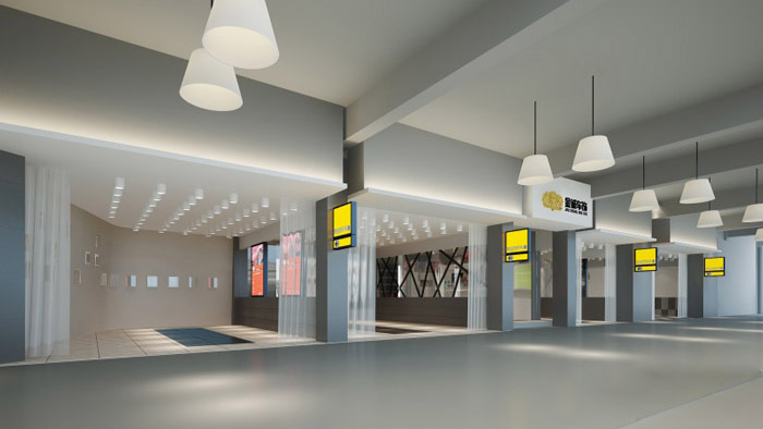 汽車美容店裝修設計案例