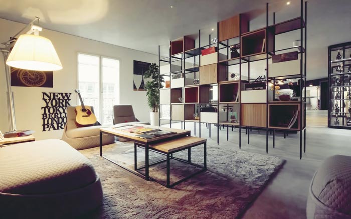 互聯網公司辦公室交流區域裝修設計案例效果圖