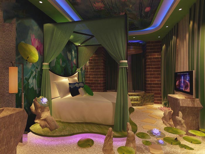 主題情侶酒店裝修設(shè)計案例