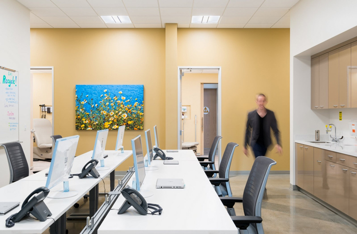 醫藥公司辦公室辦公區域細節裝修設計案例效果圖