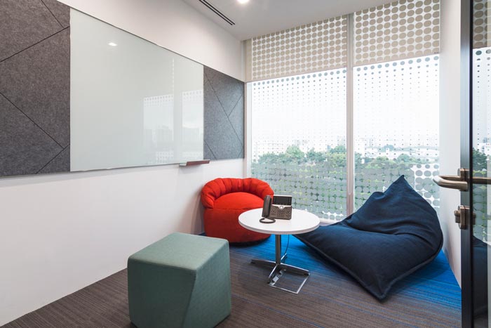 醫療機構辦公室交流區域裝修設計案例效果圖