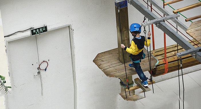 消防通道上鎖現場圖