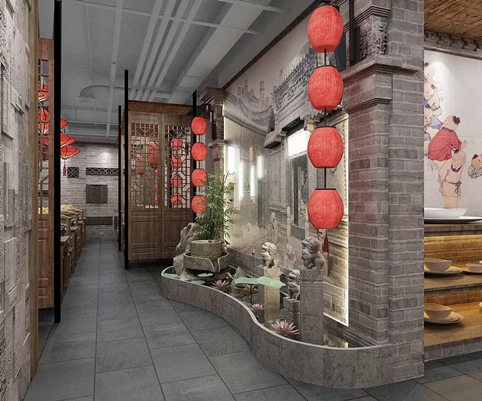 中餐廳設計效果圖