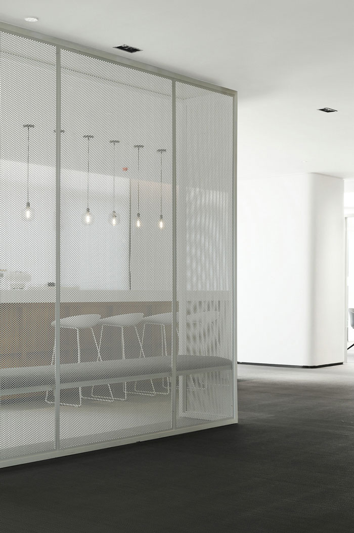 眾創空間辦公室茶水間外圍裝修設計效果圖