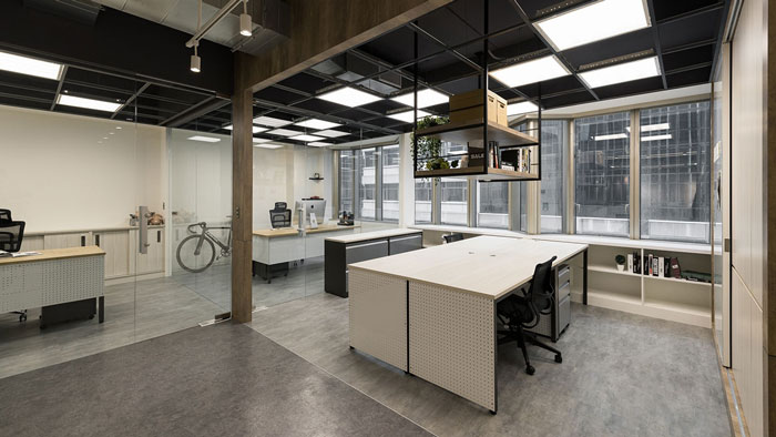 科技公司辦公室辦公區裝修設計效果圖