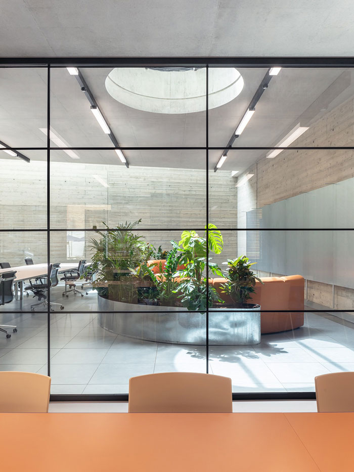 公關公司辦公室接待區裝修設計效果圖