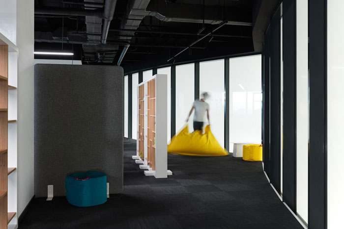 1100平方辦公室休息區裝修設計效果圖