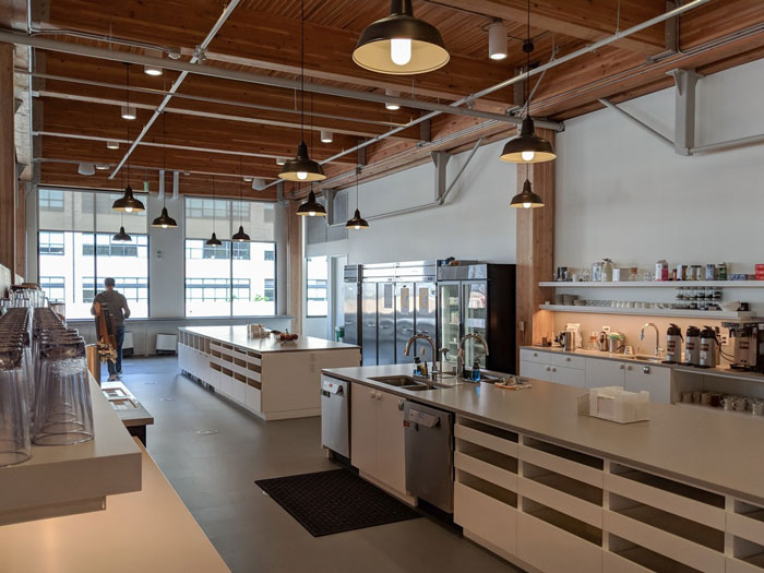 簡約時尚辦公室茶水間裝修設(shè)計(jì)效果圖