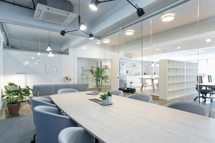 現代化辦公室會議室裝修設計效果圖