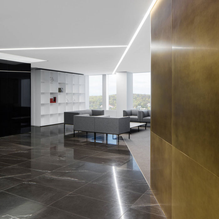 會計師事務所辦公室接待區裝修設計效果圖