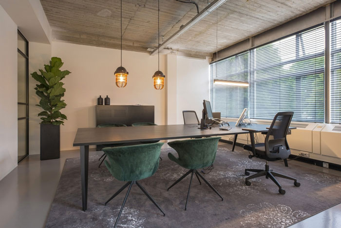 印刷公司總經理辦公室裝修設計效果圖