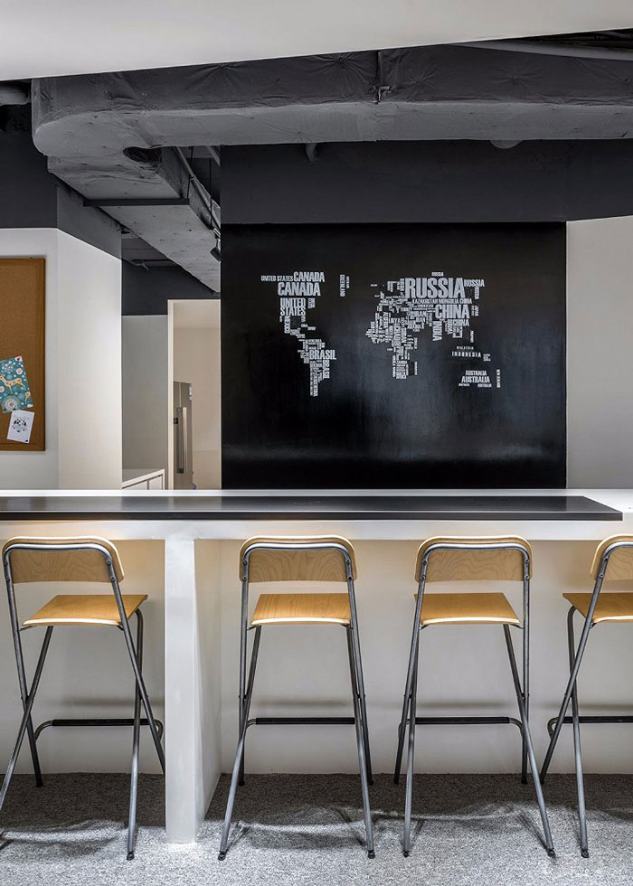 園區辦公室休息區裝修設計效果圖