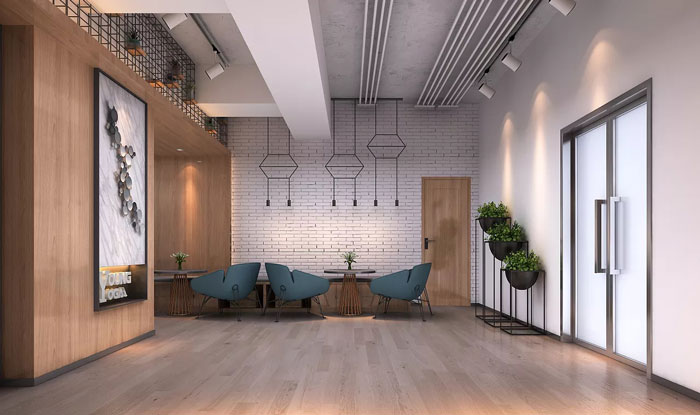 瑜伽館過道裝修設計效果圖