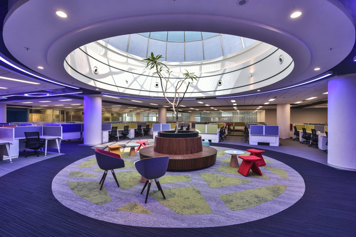 廠房辦公樓辦公休息區裝修設計效果圖