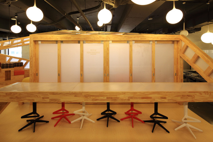 家具廠辦公室吧臺裝修設計方案效果圖