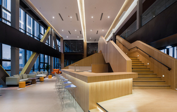 聯(lián)合辦公吧臺(tái)裝修設(shè)計(jì)效果圖