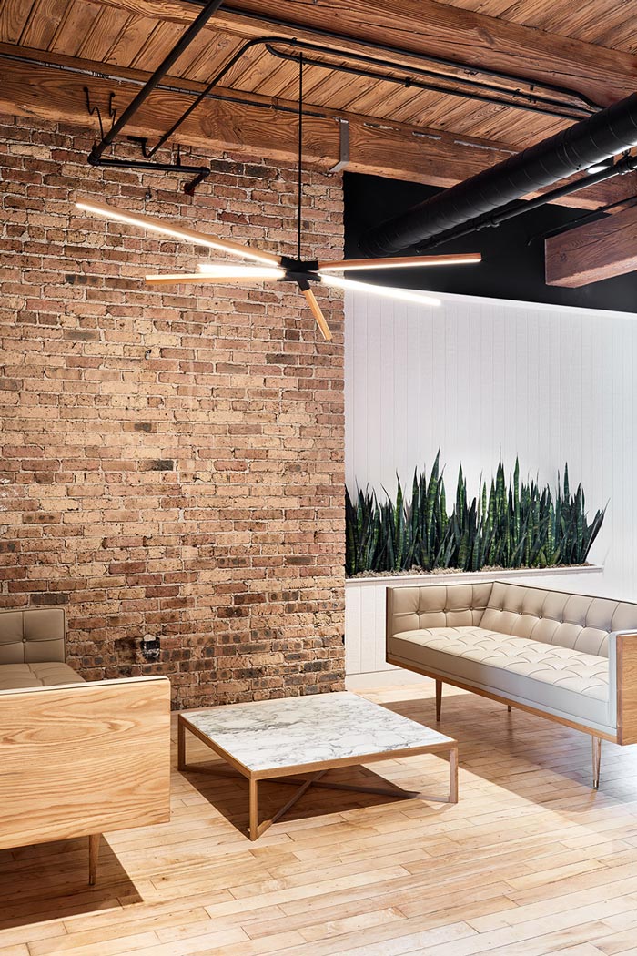 金融服務公司接待區裝修設計效果圖