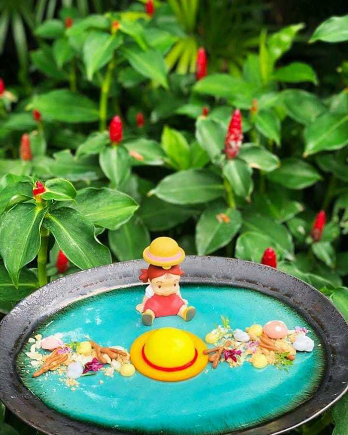 龍貓主題餐廳餐區裝修設計效果圖