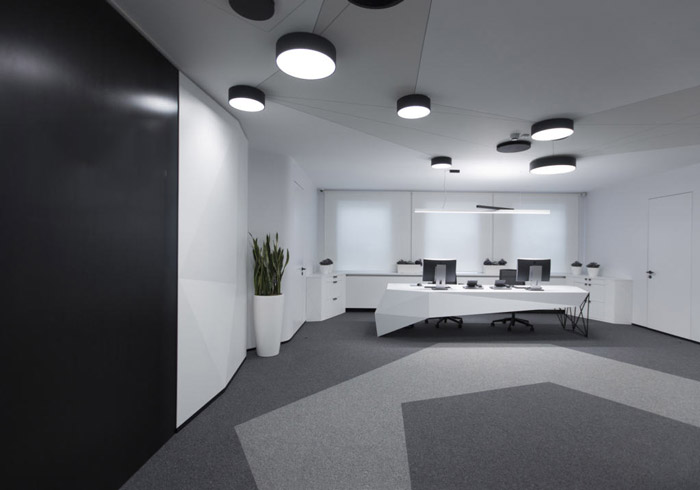 電子科技公司進(jìn)門(mén)區(qū)裝修設(shè)計(jì)效果圖