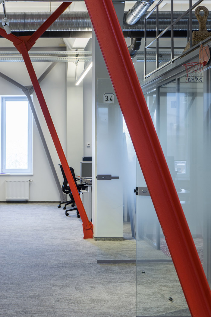 科技公司loft辦公室辦公區設計方案