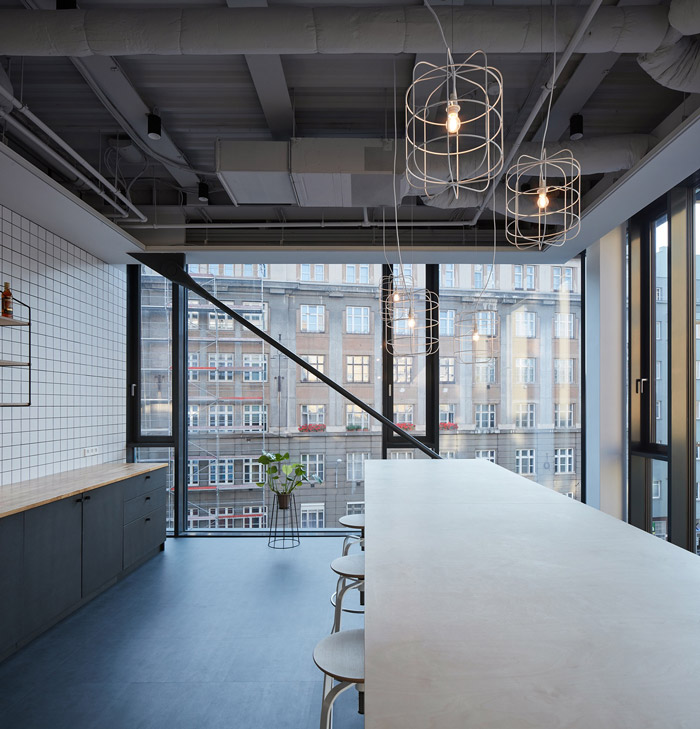 數字科技公司辦公室茶水間設計方案