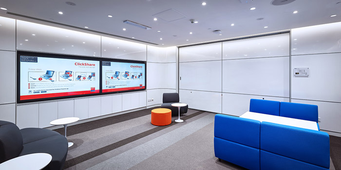 科技園區(qū)辦公樓接待裝修設計效果圖