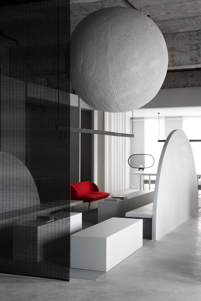 創新科技辦公室接待區裝修設計效果圖