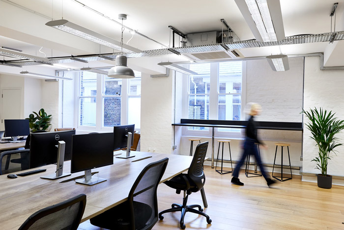 游戲公司辦公室辦公區裝修設計效果圖