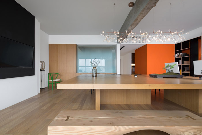 家庭式辦公室客廳裝修設計效果圖