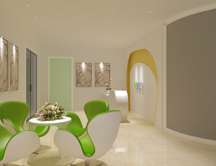 幼兒培訓(xùn)機(jī)構(gòu)接待區(qū)裝修設(shè)計效果圖