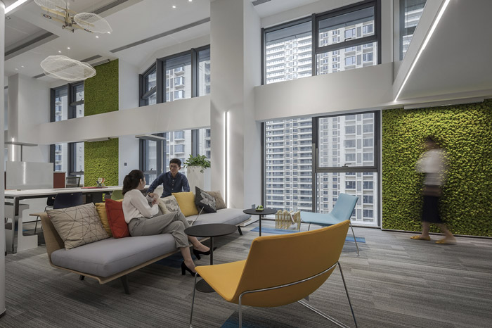 公司辦公室接待區(qū)裝修設計方案