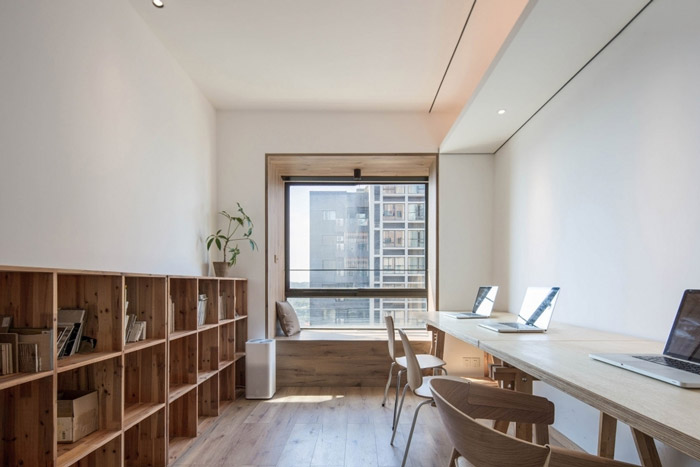 90㎡公司辦公室辦公區設計方案