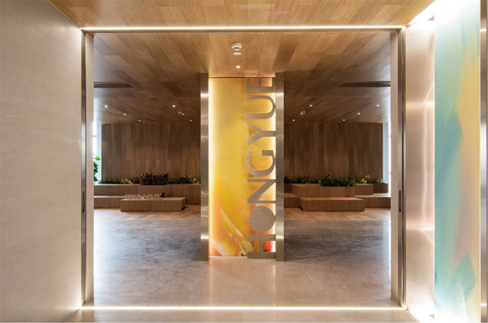 電商辦公室進門區(qū)裝修設計效果圖