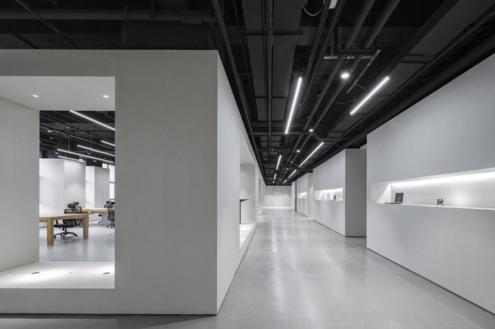 寫字樓辦公室展示區裝修效果圖