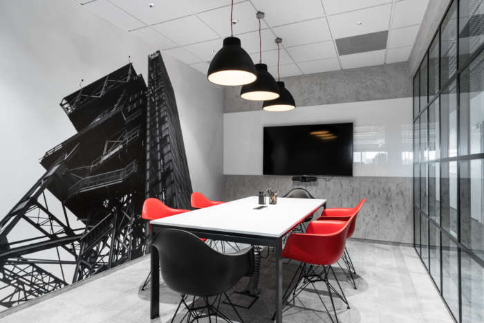創意辦公空間洽談室裝修設計效果圖