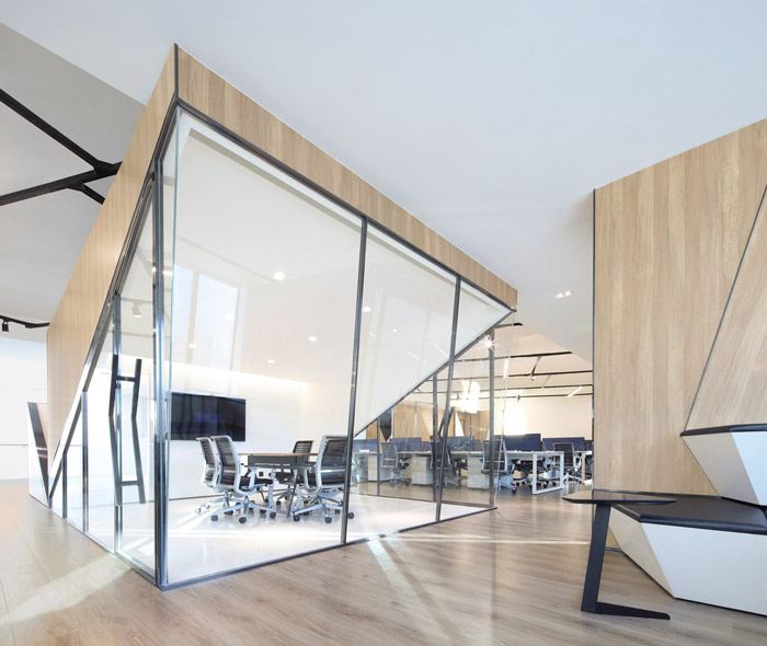 互聯網辦公室交流區裝修設計效果圖