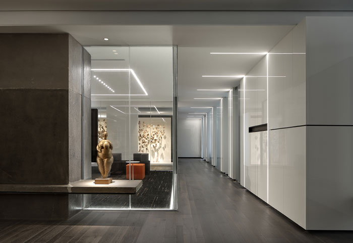 機構辦公室走廊裝修設計效果圖