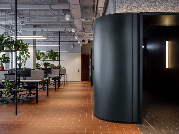 極簡辦公室辦公區(qū)裝修設(shè)計效果圖