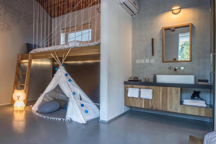 鄉村精品民宿家庭房裝修設計效果圖