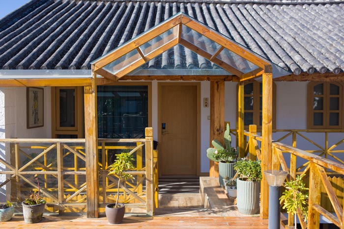 庭院民宿二樓裝修設計效果圖