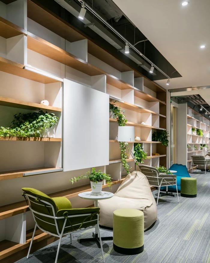 集團總部辦公室閱讀區設計方案